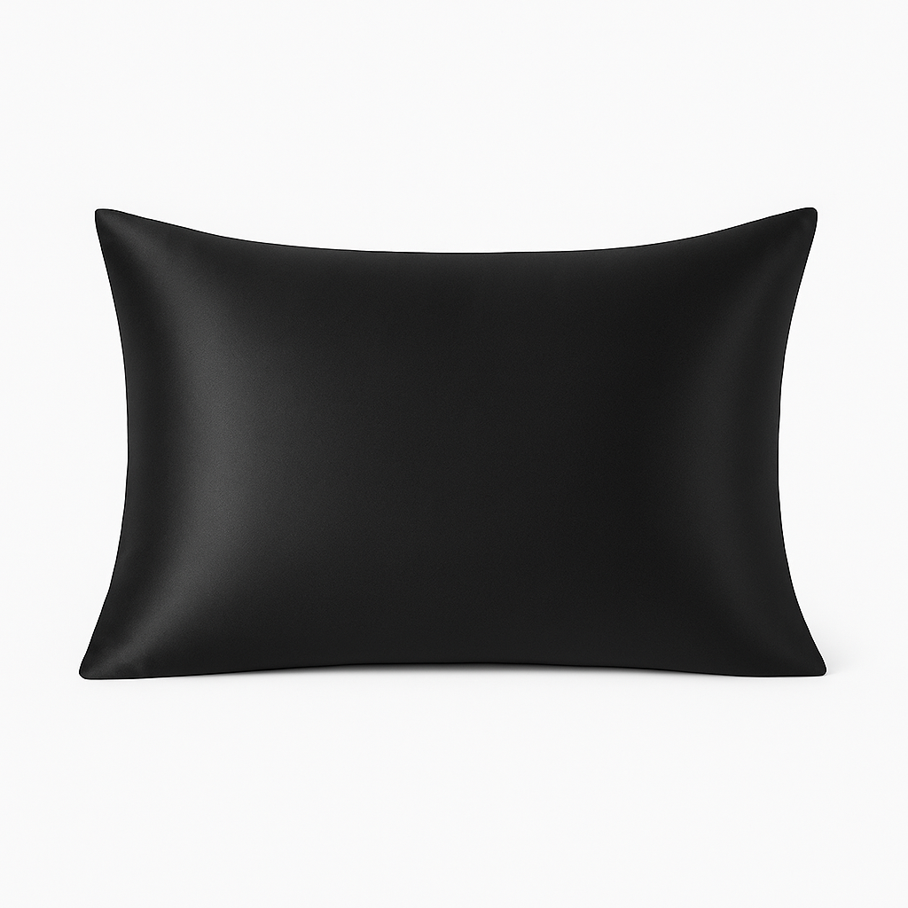 Mulberry Silk Pillowcase-black