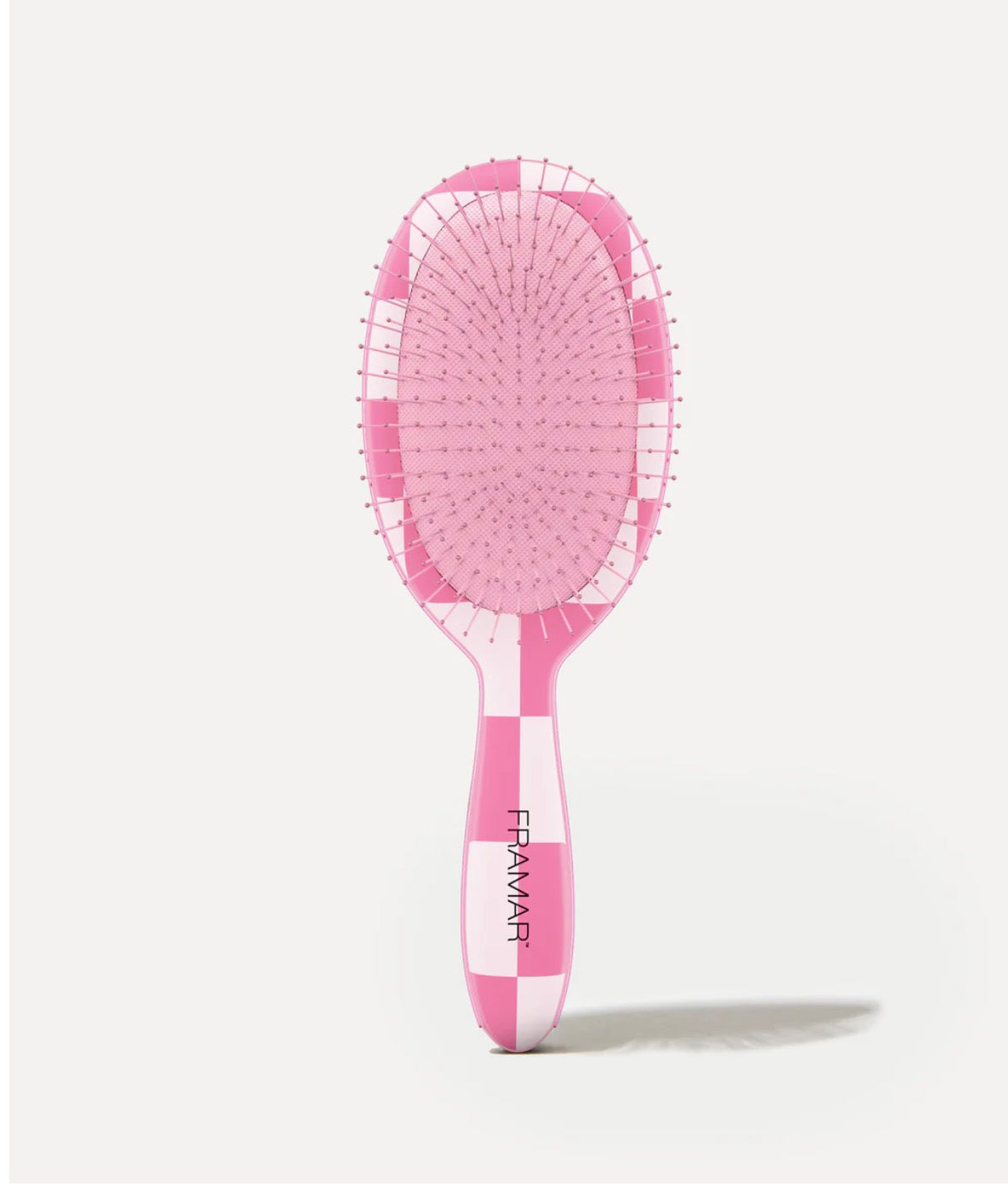 Framar brush- Checked Out Pink
