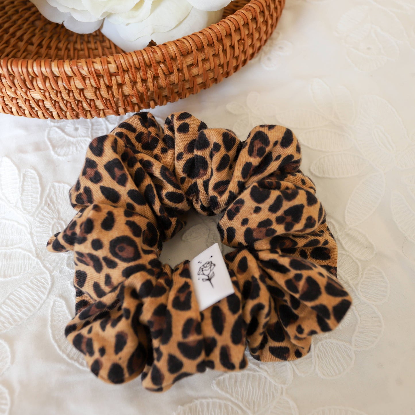 Wild Rose Scrunchie