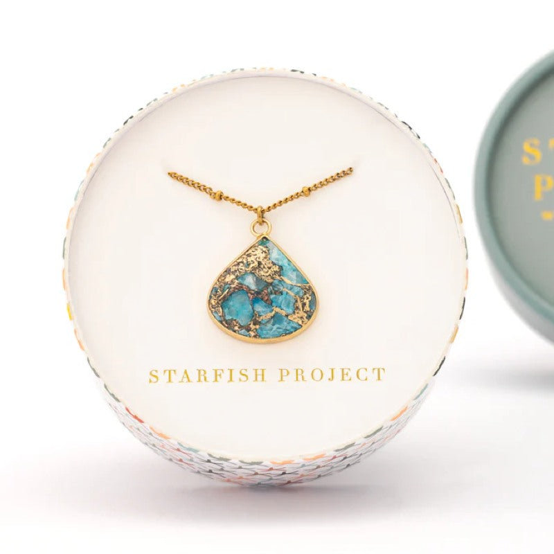 Starfish Project- Emperor Stone Blossom Necklace- FINAL SALE