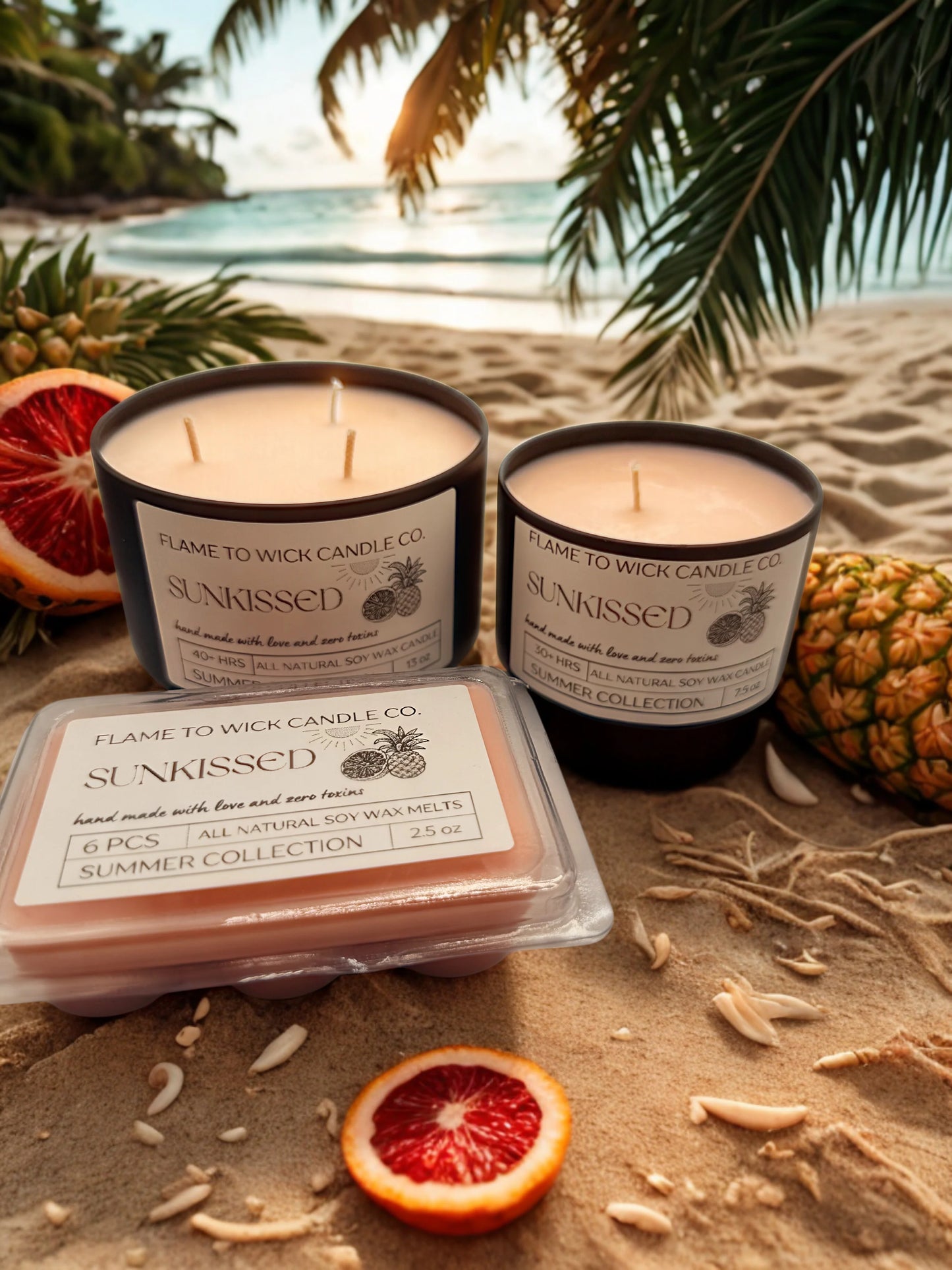 Flame to Wick Candle