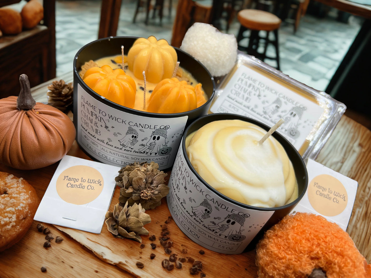 Flame to Wick Candle