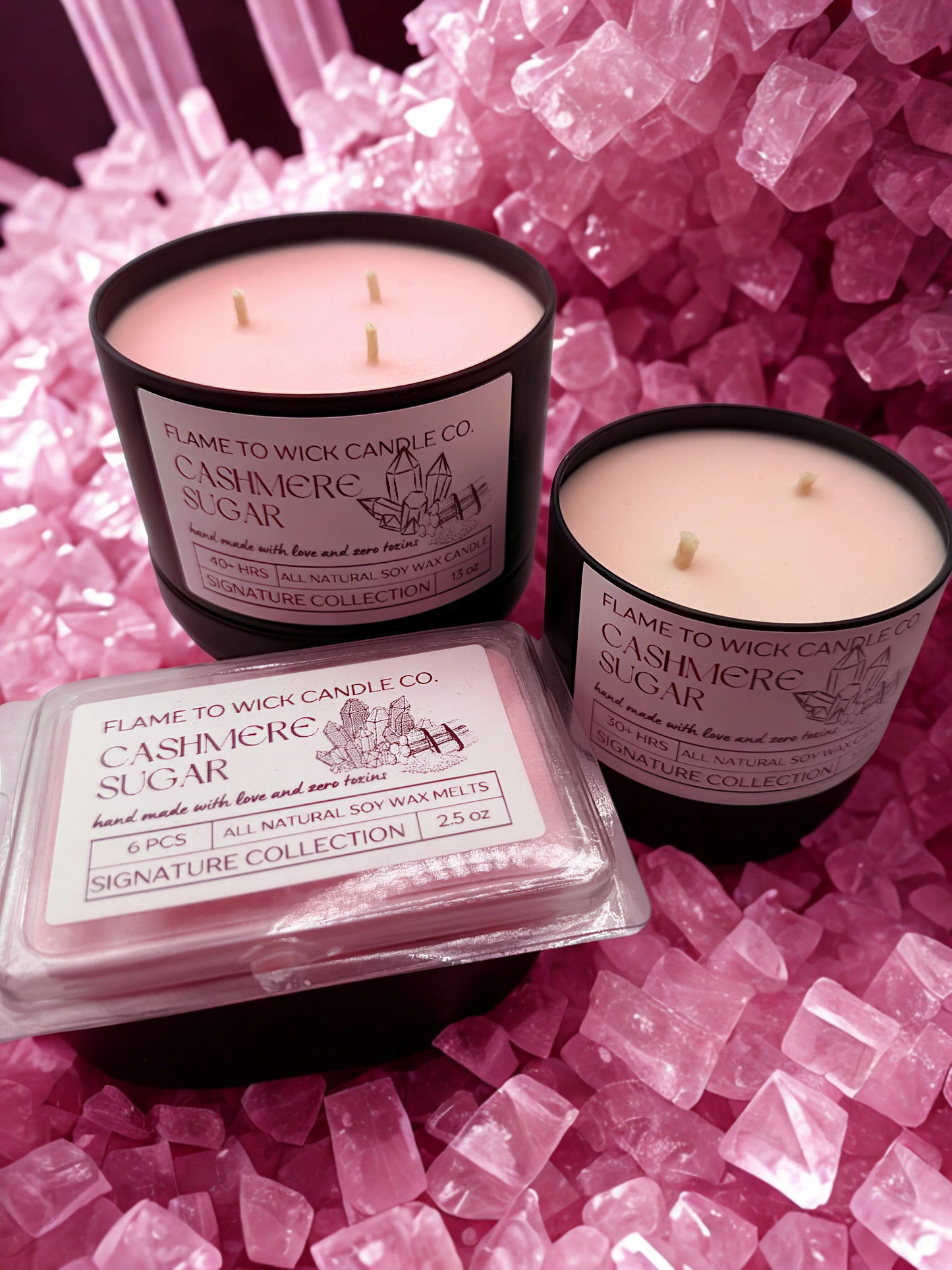 Flame to Wick Candle