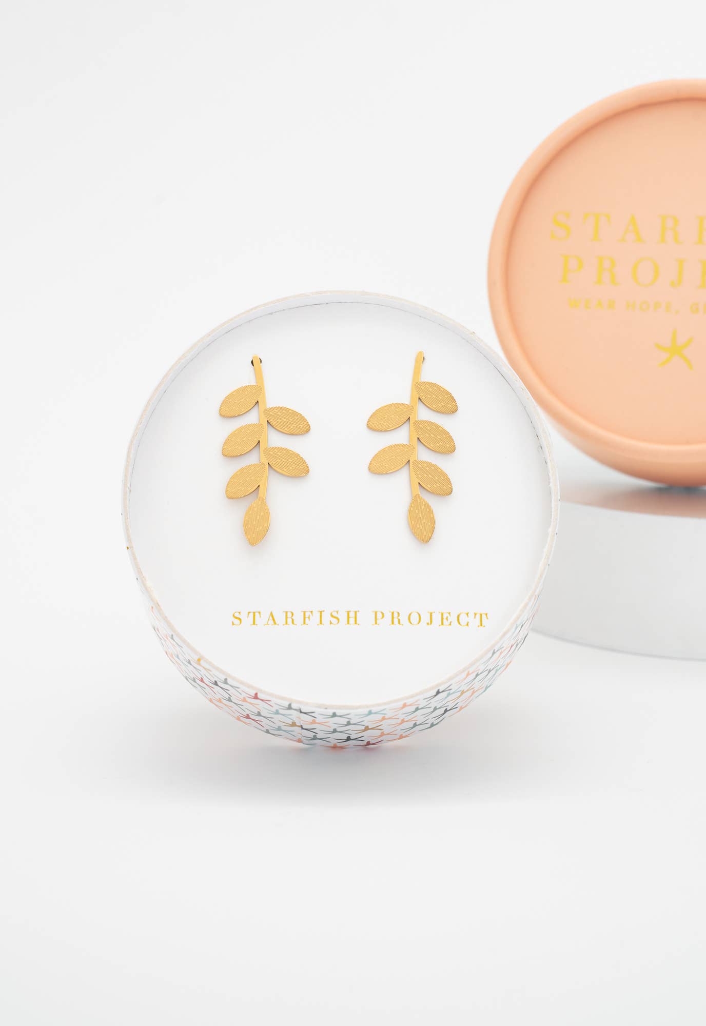 Starfish Project- Flourish Vine Leaf Earrings