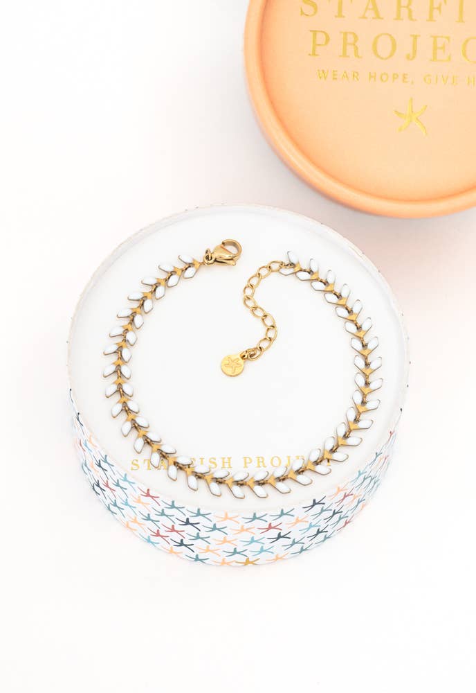 Starfish Project- Seeds of Hope Bracelet in Ivory