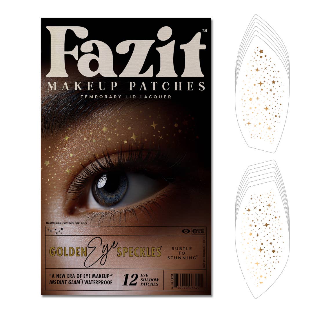 Fazit Golden Eye Shadow Speckles Makeup Patches.