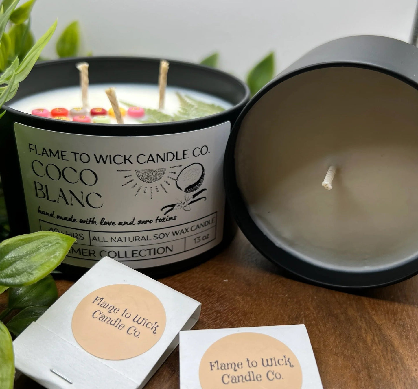 Flame to Wick Candle