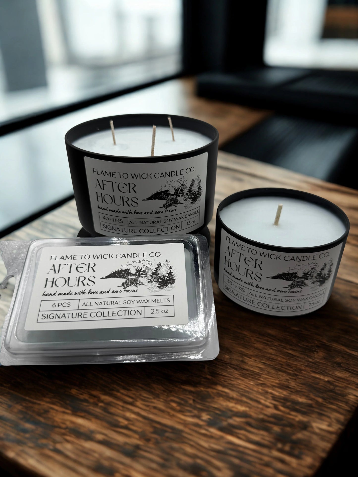 Flame to Wick Candle