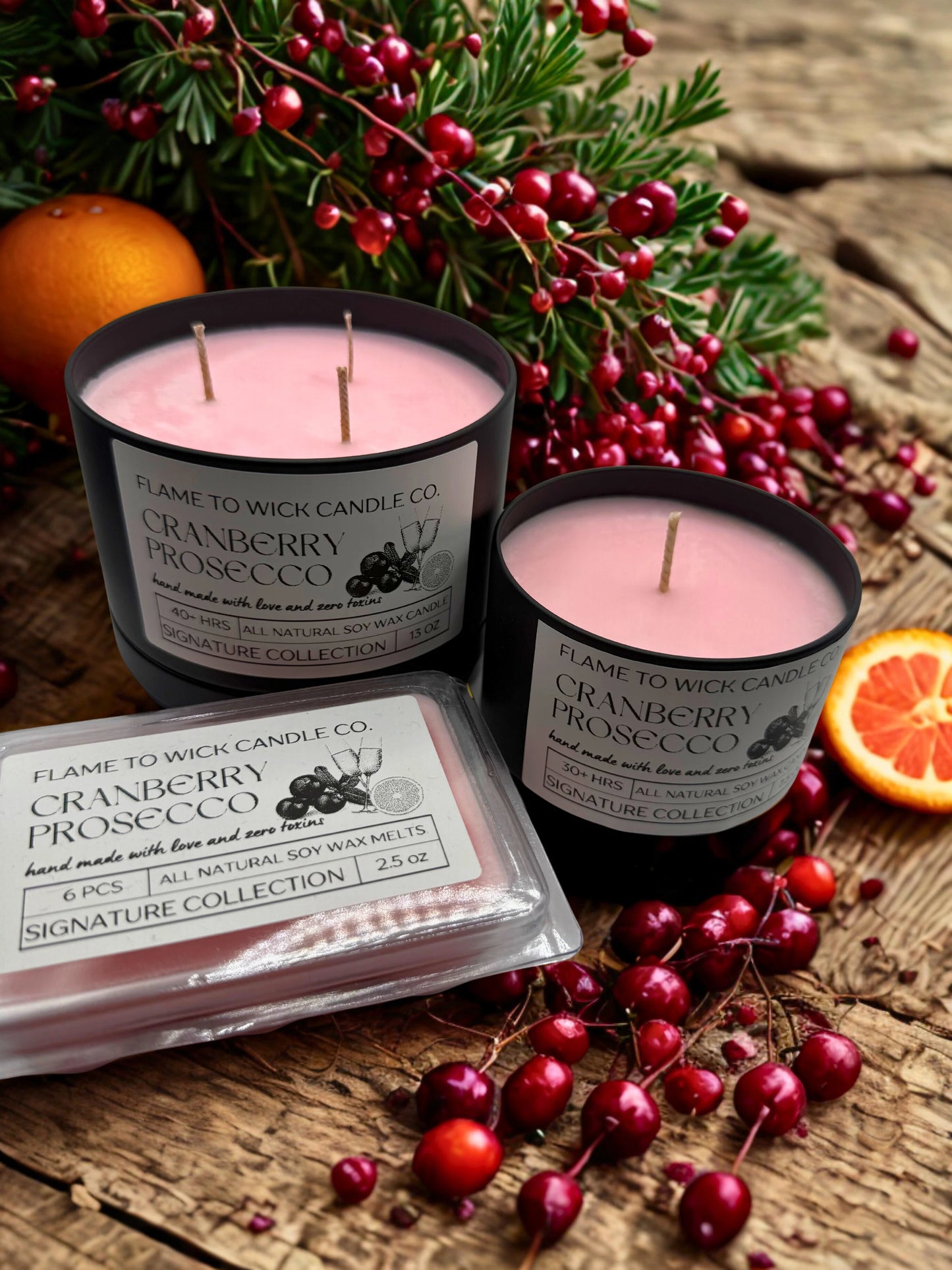 Flame to Wick Candle