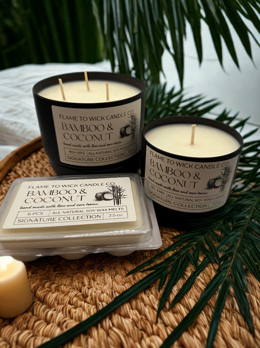 Flame to Wick Candle