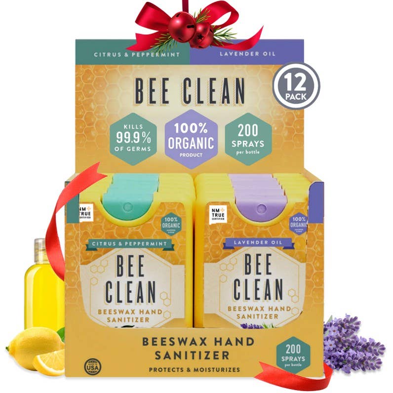 Bee Clean Organic Beeswax Hand Sanitizer