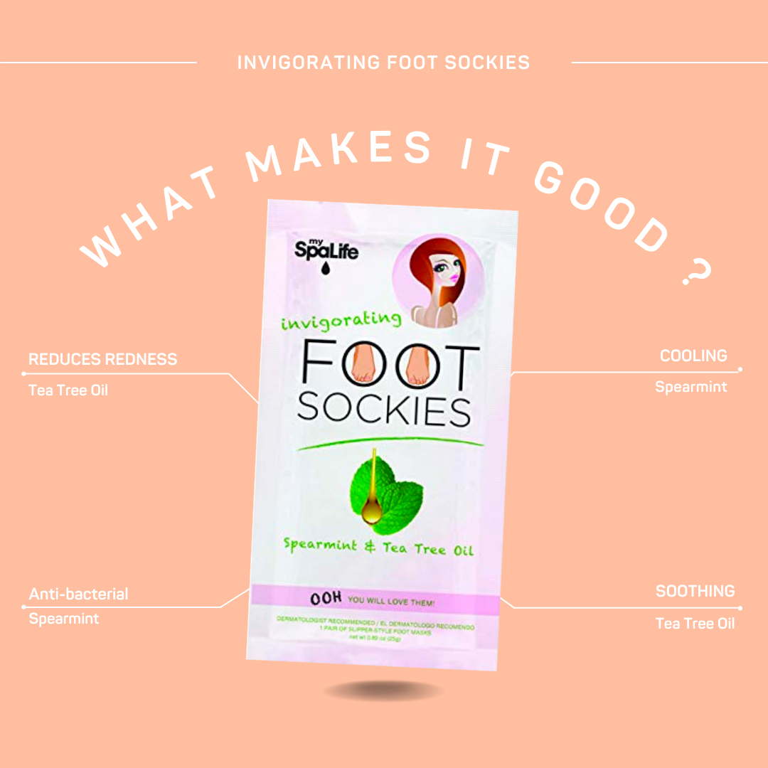 Foot Sockies Spearmint & Tea Tree Oil