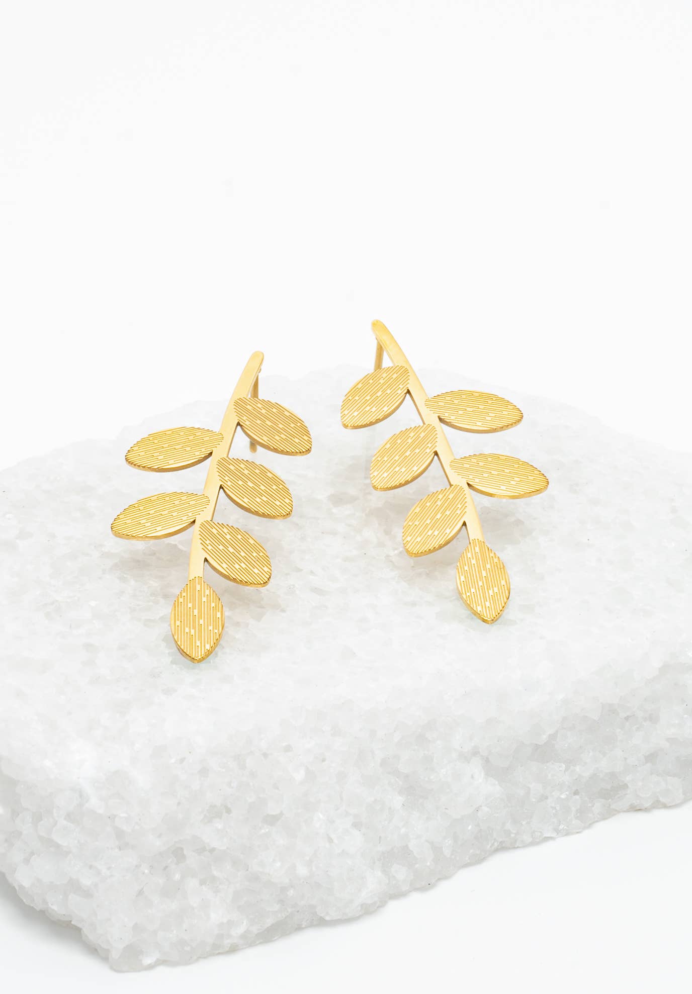 Starfish Project- Flourish Vine Leaf Earrings