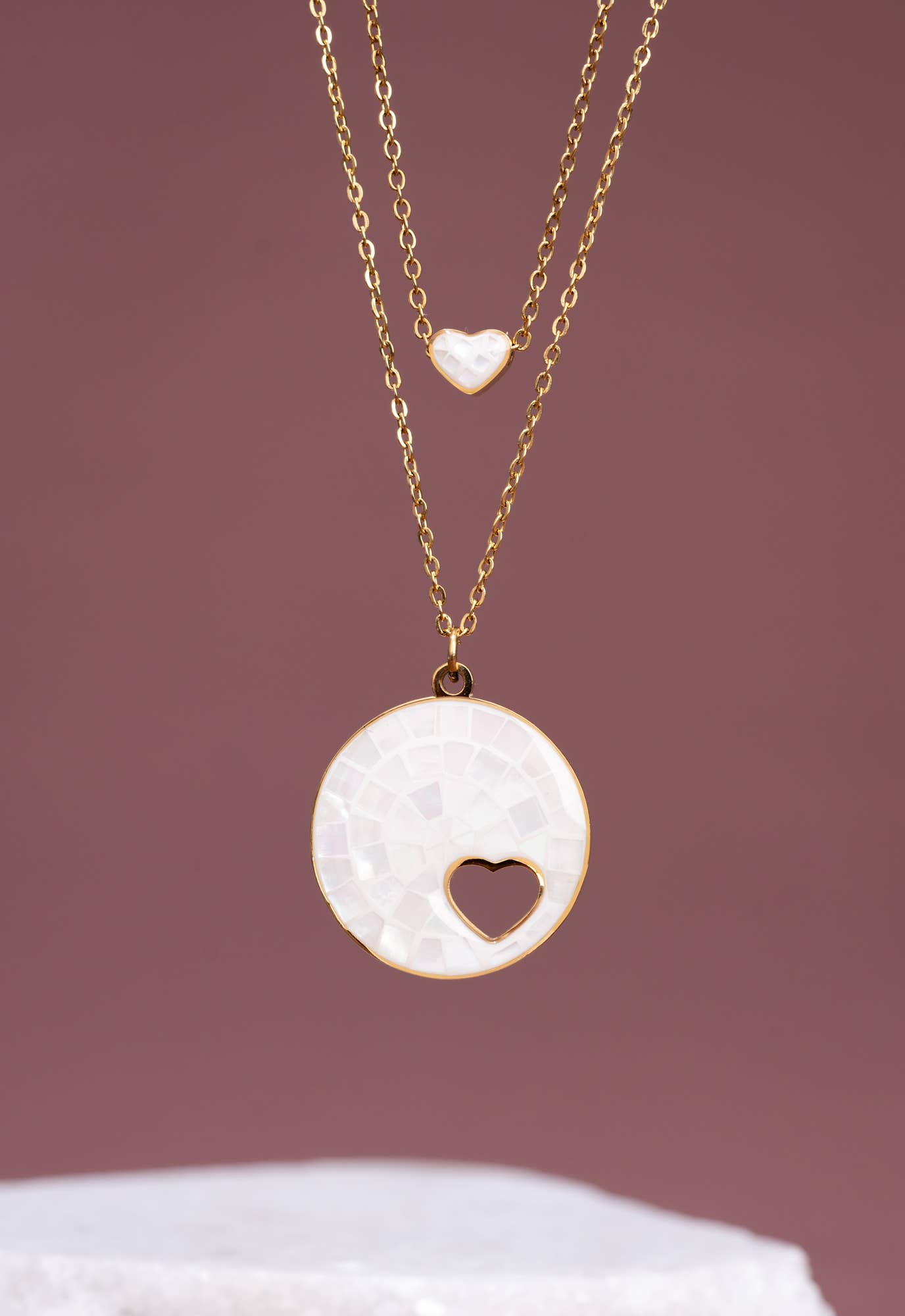 Starfish Project- Journey Together Necklace Set in Mother of Pearl