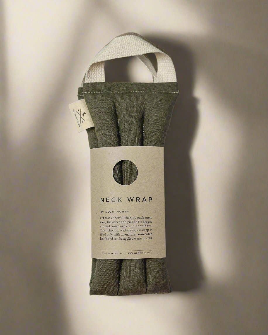 Neck Wrap Therapy Pack – Olive