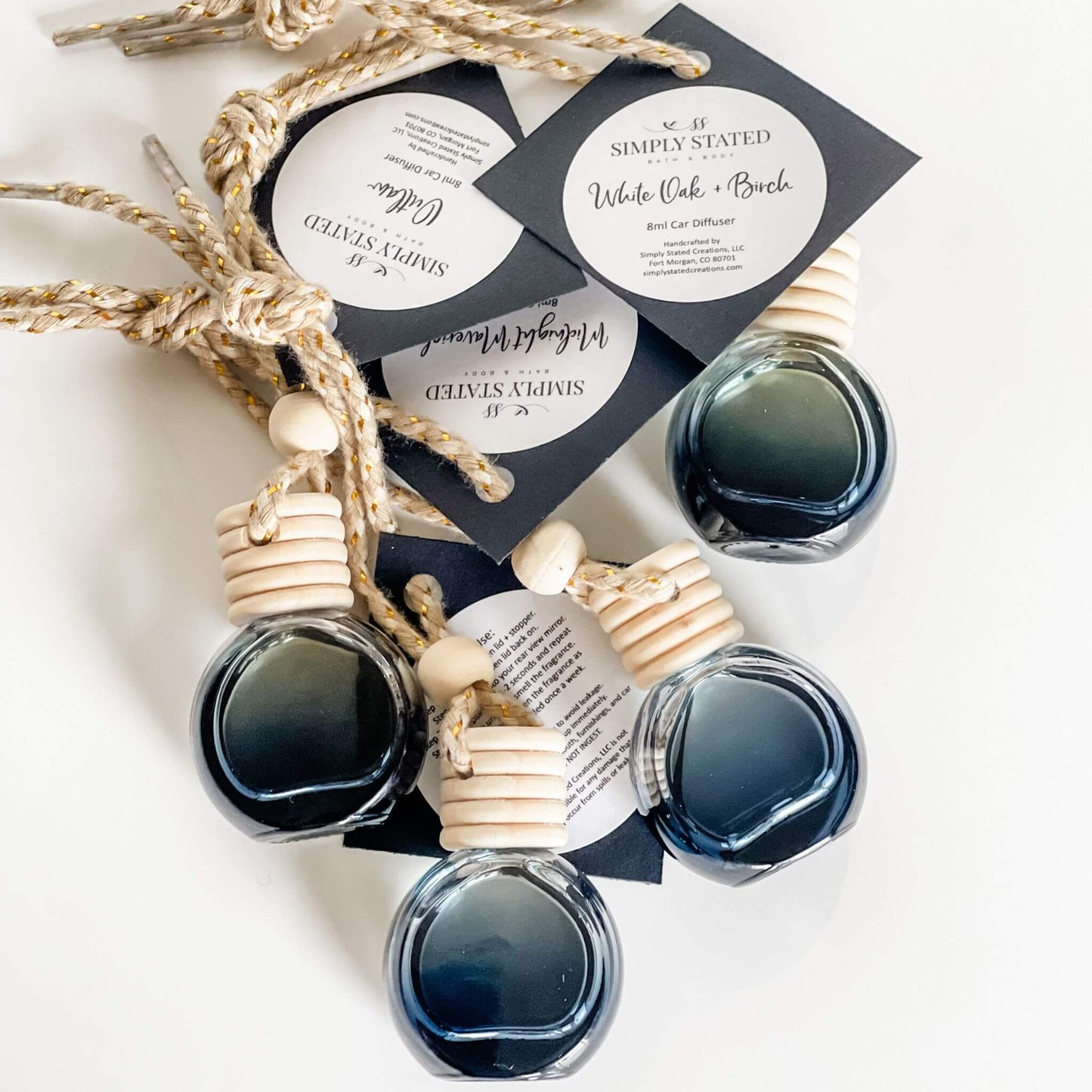 Car Diffuser – Bergamot + Oakmoss