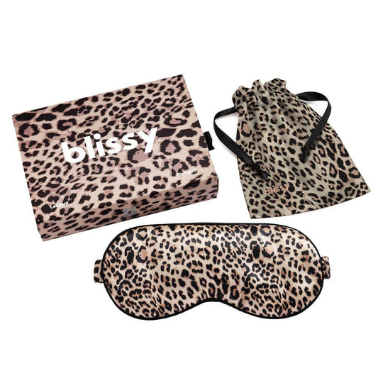 Blissy Sleep Mask - Leopard