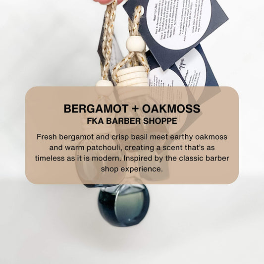 Car Diffuser – Bergamot + Oakmoss