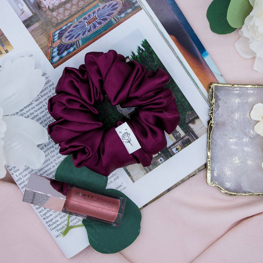 Tina Satin Scrunchie