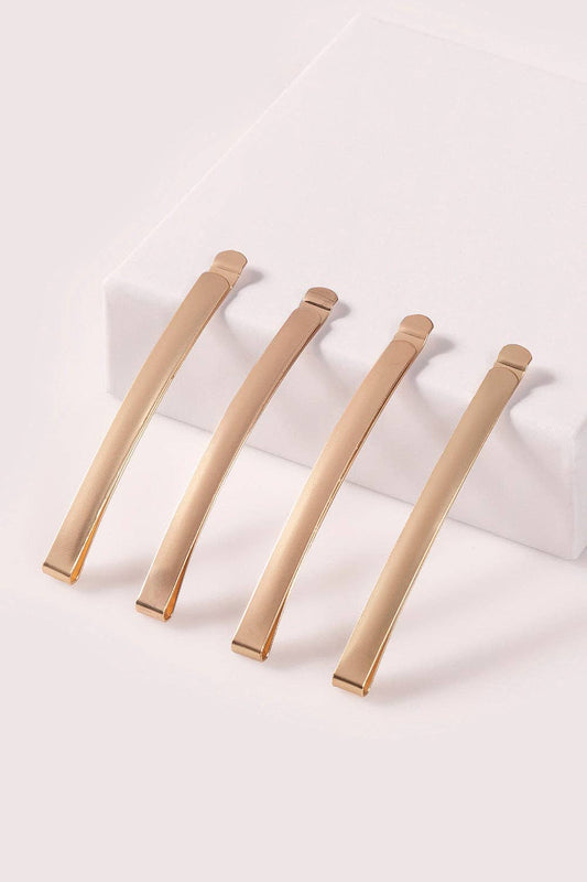 Bobby Pins Set - Gold