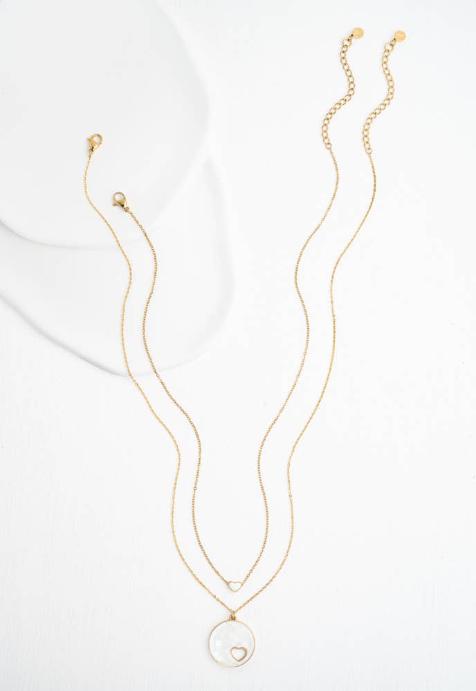 Starfish Project- Journey Together Necklace Set in Mother of Pearl